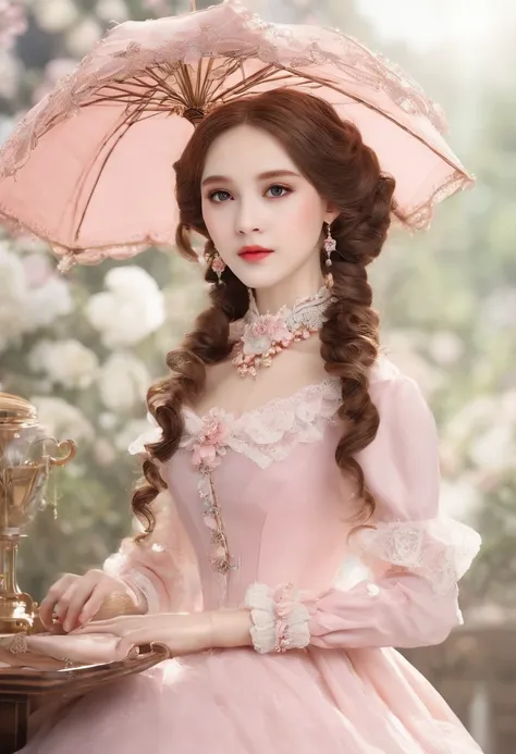 Victorian Girl、Cute Girl、kid、Small children、 1. **fashion**: Victorian fashion is distinguished by elegant and luxurious design.。Ruffles and Shoelace、Corset、Try incorporating elements such as long dresses.。 2. **Upper hairstyle**: Womens hairstyles of the ...