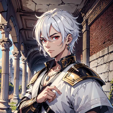 128K Ultra High Definition,
128K Ultra High Quality,
128K Ultra High Resolution,
128K Resolution,
Hyper Detailed,
Hyper Quality,
Hyper Definition,
Perfectly Detailed,
Perfectly Designed,
Masterpiece,
1 Boy,
Anime,
Handsome,
White Hair,
Red Eyes,
Wearing Ea...