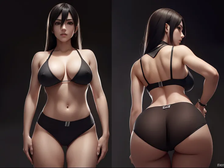 (((mikasa ackerman))) ((from attack on titan)) (((enormes tetas))) ((black skin))8k,((cuerpo completo))(((Amazing tits)))caliente, hermosa,((Hornie)), 8k, hiperrealista todo como un motor irreal trazado de rayos render ((estilo humano hiperealista)),(((Emp...