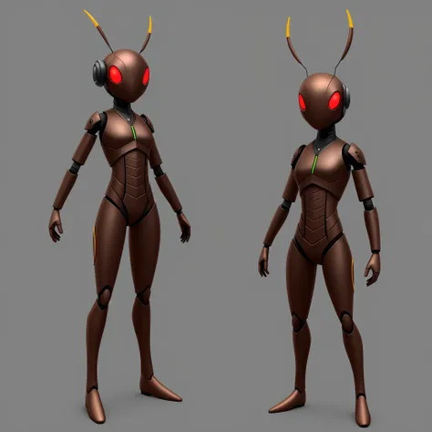 Humanoid ant character