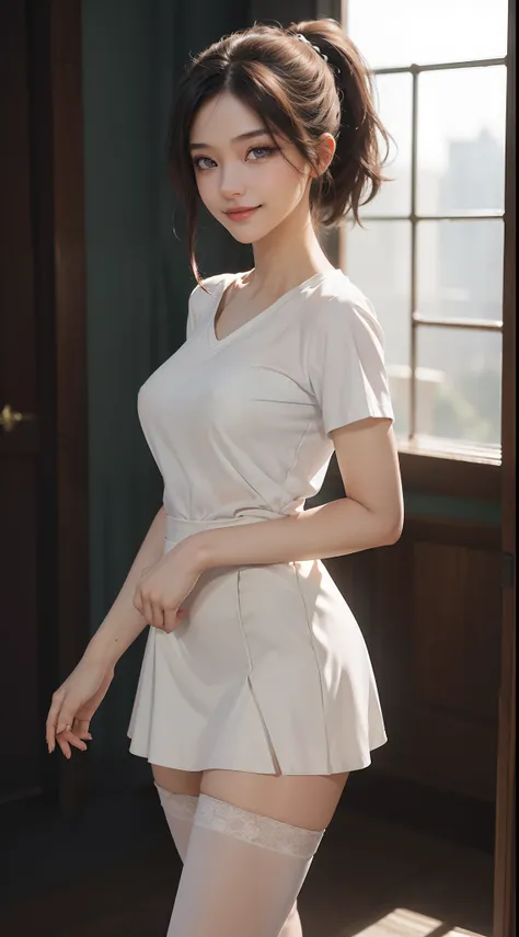 8k, masterpiece, RAW photo, best quality, photorealistic, extremely detailed CG unity 8k wallpaper, Depth of field, Cinematic Light, Lens Flare, Ray tracing, (extremely beautiful face, beautiful lips, beautiful eyes), intricate detail face, ((ultra detaile...