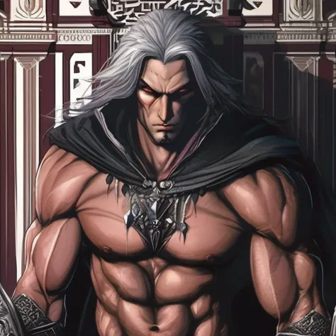 Castlevania Shadow Lord hyper realistic super detailed Lord Dracula beautiful muscular full Moroccan different angle of view of the same character hyper realistic super detailed