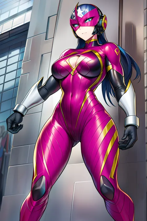 superhero american, cyborgwoman, full body, ultrawoman