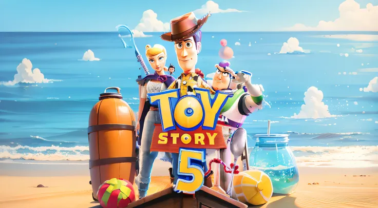 toy story 5, logo, design