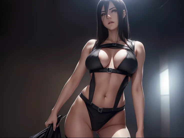 (((mikasa ackerman))) ((from attack on titan)) (((enormes tetas))) ((black skin))8k,((cuerpo completo))(((Amazing tits)))caliente, hermosa,((Hornie)), 8k, hiperrealista todo como un motor irreal trazado de rayos render ((estilo humano hiperealista)),(((Emp...