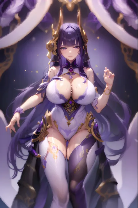 Close-up of a woman dressed in purple, Anime goddess, 8K high quality detailed art, Ayaka Genshin impact, ((a beautiful fantasy empress)), a beautiful fantasy empress, shalltear from overlord, Best anime 4k konachan wallpaper, 2. 5 D CGI anime fantasy artw...