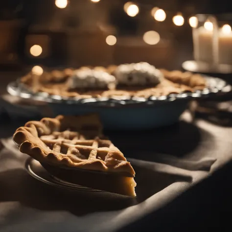 Stargazy Pie，High detail, Ultra detail, complexdetails, finedetail, Ultra detail, super detail, Cinematic, Surrealistic soft light, Studio lighting, diffused soft lighting, Shallow depth of field, Sharp focus bokeh, Ray tracing, Subsurface scattering, Diff...