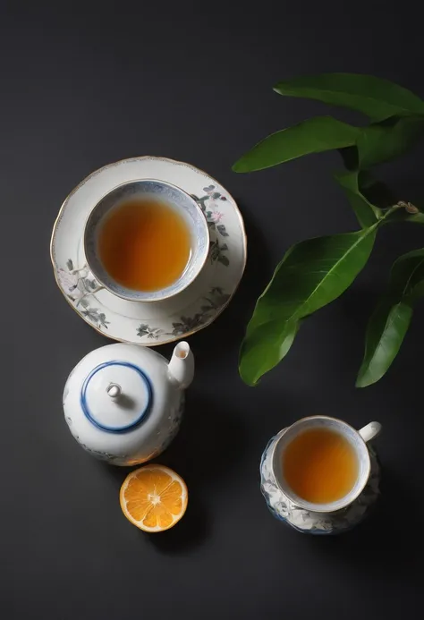 jasmine tea，Simple，cinematic ligh，professional photoshooting，studio lit，studio context，advertisement photography，Complicated details，hyper-detailing，Ultra photo realsisim，8K UHD