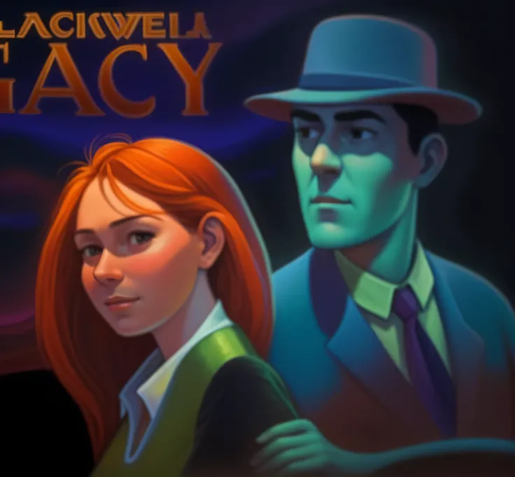 a close up of a cartoon of a man and a woman, inspired by Barclay Shaw, ( ( barclay shaw ) ), barclay shaw 8 k photorealistic, inspired by Jacek Malczewski, racy, point-and-click adventure game, legacy, by Barclay Shaw, inspired by Malczewski, inspired by ...