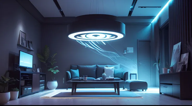 Biomechanical living room
This living room incorporates biological and mechanical elements。Walls are bio-smart materials cultured from nanotechnology and biological tissues,Light and shadow effects can be presented as people approach。The furniture is also ...