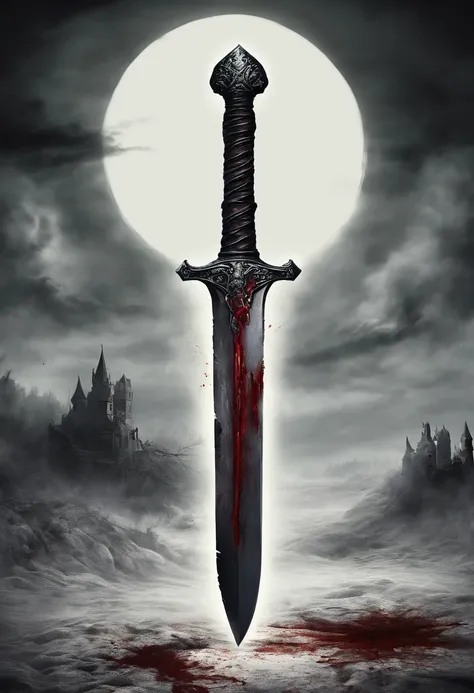 Blood-bathed sword