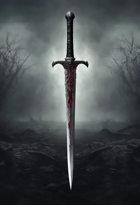 Blood-bathed sword