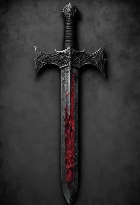 Blood-bathed sword