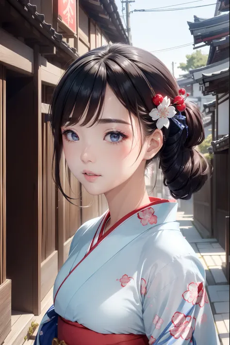 kimono girl sakura animation　和美人