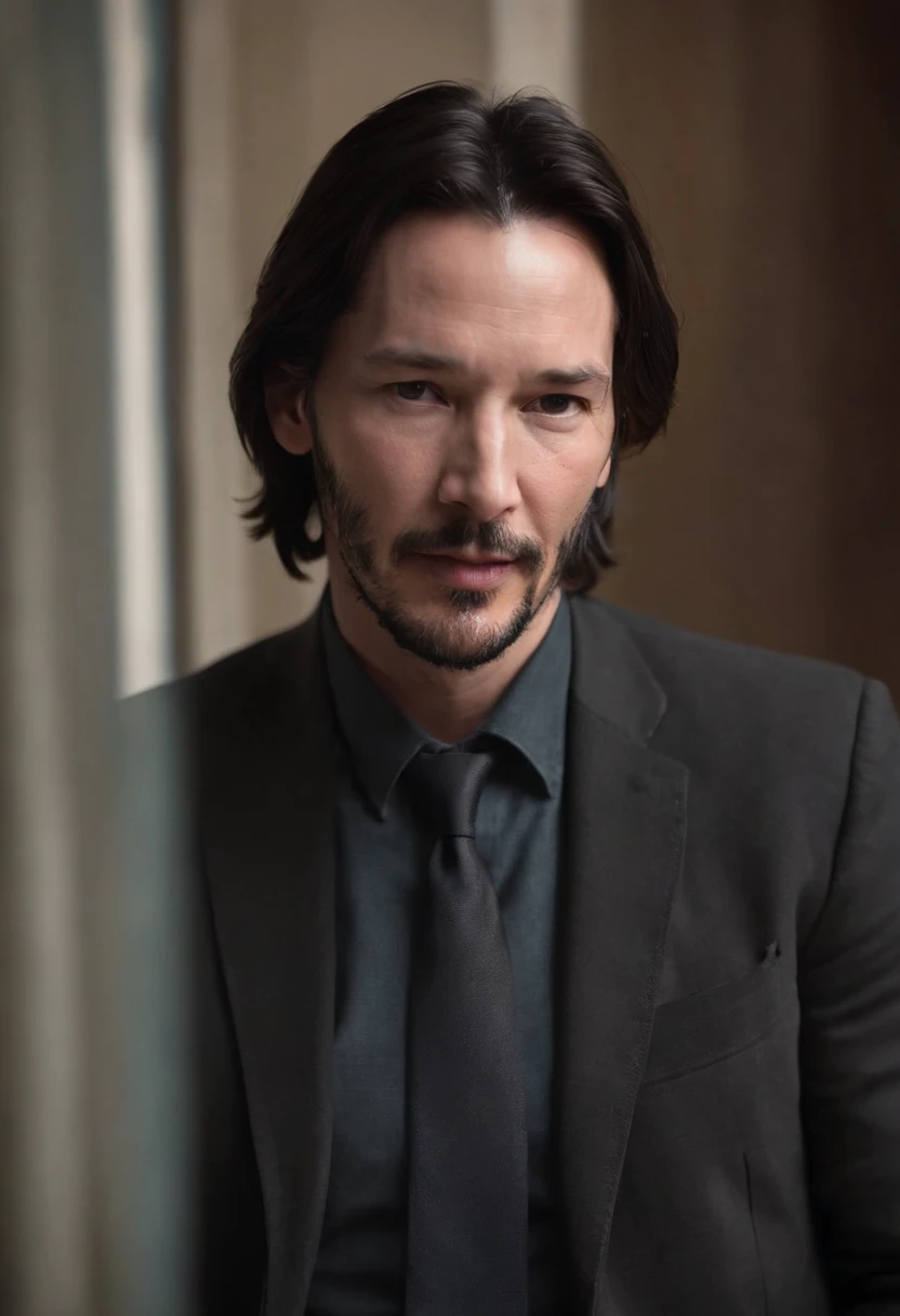 Young Caucasian male，Keanu Reeves is 20 years old，Completely realistic, , Full high resolution, Well made，detail-rich.