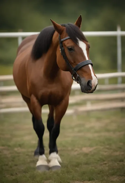 The horse saddled Putin