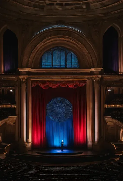 gotham concert stage, empty