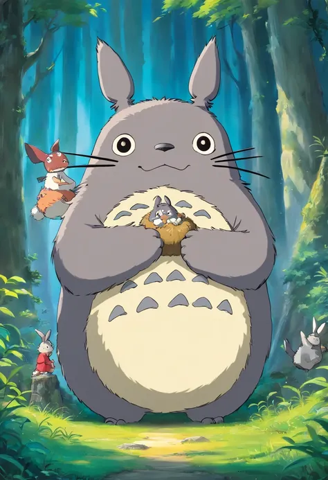 just Creatures, small, big, cute,totoro