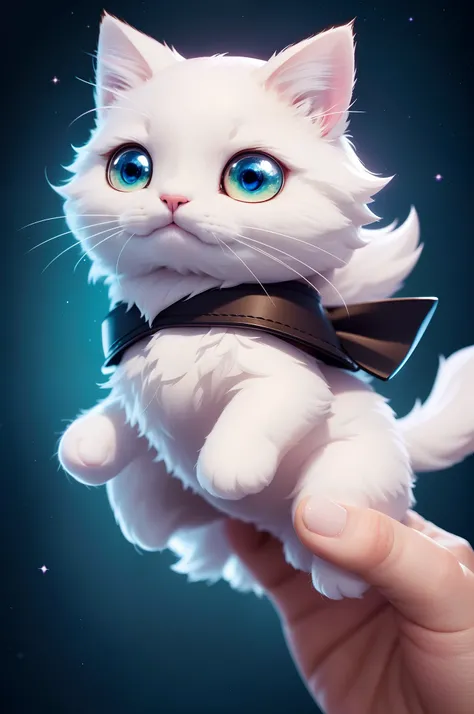 cute tiny hyperrealistic cat with Harry Potter look, chibi, adorable and fluffy, logo design, cartoon, cinematic lighting effect, charming, 3D vector art, cute and quirky, fantasy art, bokeh, hand-drawn, digital painting, soft lighting, isometric style, 4K...