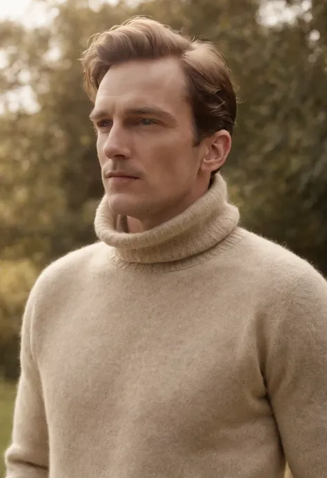 British man, Wool Sweaters, Loro Piana, sunny morning, Tim Walker, GQ editorial