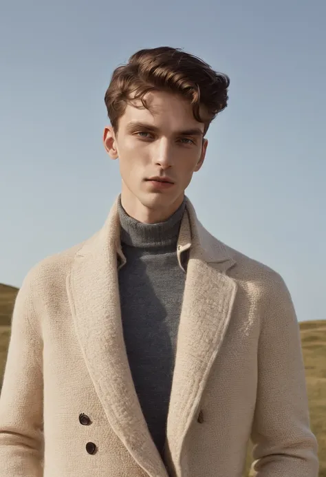 British man, Wool Sweaters, Loro Piana, sunny morning, Tim Walker, GQ editorial