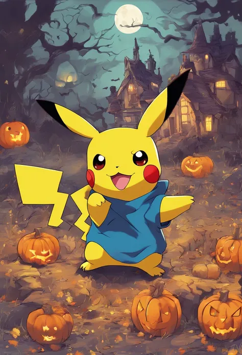 pokemon pikachu cartoon halloween