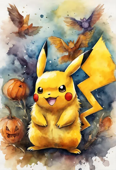 pokemon pikachu cartoon halloween