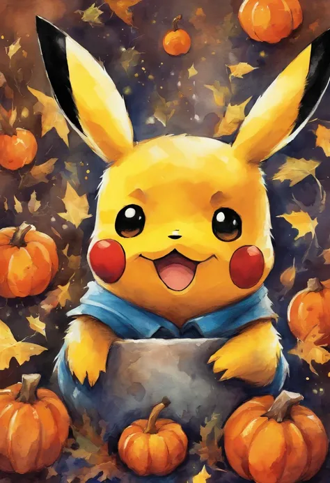 pokemon pikachu cartoon halloween