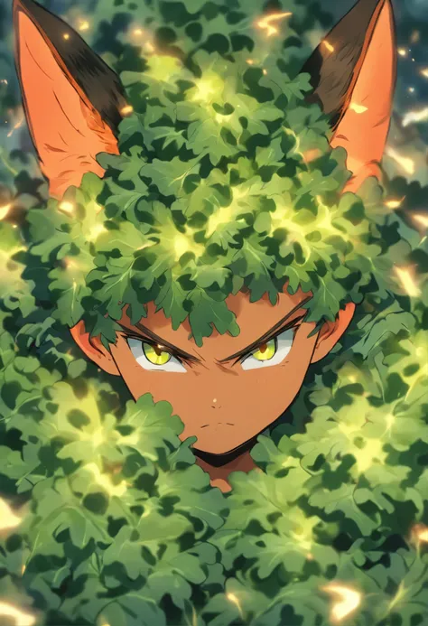 Boy with cat ears, Kale , defenseless, tender, Instead of leather fur, Fury Cat Boy