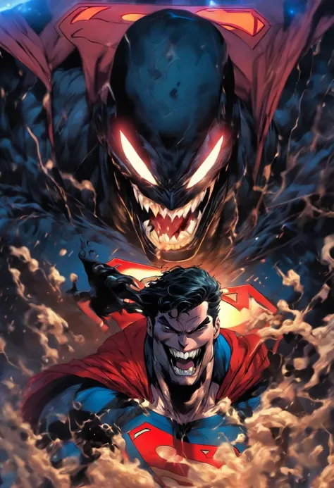 Superman combined with Venom