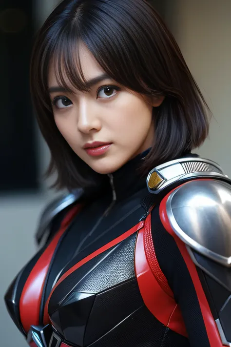 (​masterpiece)、Kamen Rider、tokusatsu、Popular dramas of Japan、Transformed actress、Pose to transform into Kamen Rider. Full-fledged makeover、Fighting Scenes、Face the Phantom of the Evil Organization、