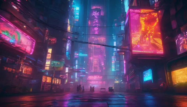 Urban design of Sidmead、chaos、Complex and high-definition、bladerunner、Ridley Scotts visual expression、Futuristic cities、cyberpunked、streetview