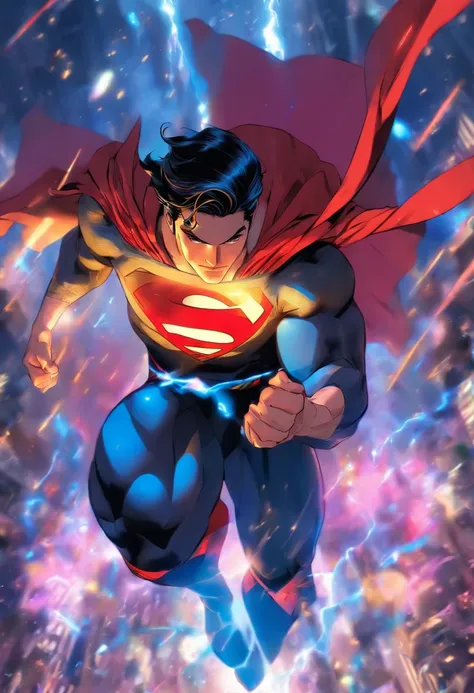 Superman in stunning style, Stand