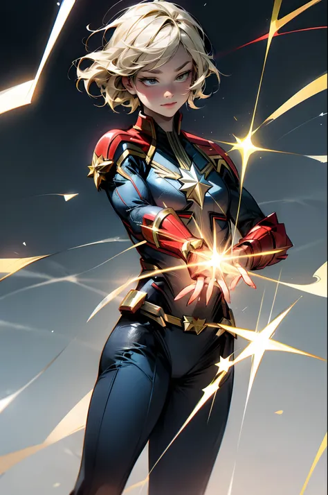 captain marvel with new suit