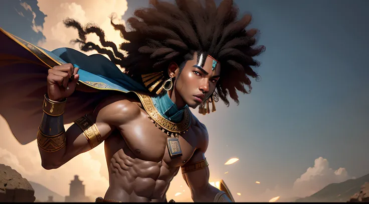 AFRO-ASIATIC, ANCIENT HEBREW WARRIOR