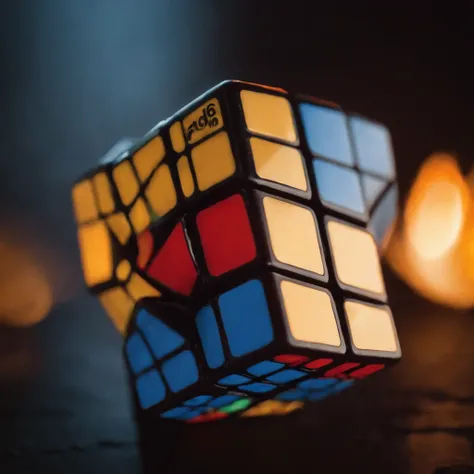 Fire and water rubiks cube —v 4 —ar 9:16 —q 5