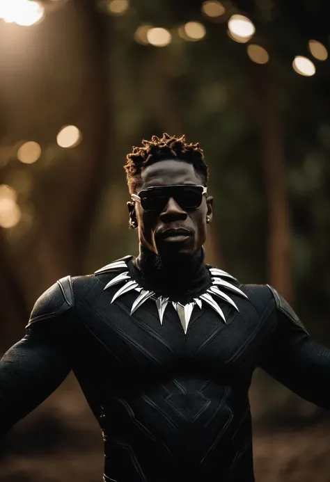 SHATTA WALE AS BLACK PANTHER