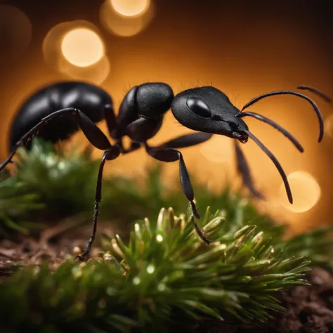 an ant in Christmas