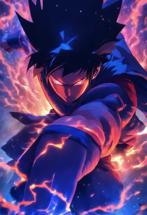 Uchiha Sasuke combines bodies with Superman