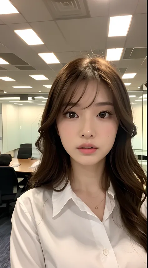 - [ ] Photorealistic:1.37, masutepiece, Best Quality, Raw photo, absurderes, nffsw, 1girl in, Wavy Hair, Brown hair , Looking at Viewer, In the large conference room of the office in the Hightower office building in Tokyo ,Tokyo Tower,intricate detailes, D...