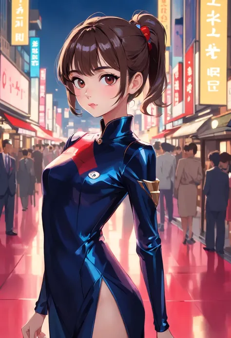 (1mecha girl:1.3, solo), (Audrey Hepburn:1.3), (a extremely pretty and beautiful Japanese woman), (sexy girl), (professional attire:1.3), (22 years old: 1.1), (walking on red carpet:1.3), (attractive random posing:1.3), (in the night royal party:1.3), (loo...