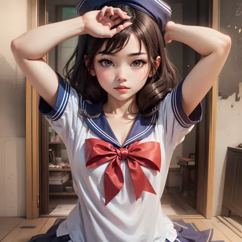 1girl,in sailor suit, --auto --s2