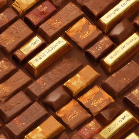 chocolate bar,exquisite packaging，High detail, Ultra detail, complexdetails, finedetail, Ultra detail super-detailing, Cinematic, Surrealistic soft light, Studio lighting, diffused soft lighting, Shallow depth of field, Sharp focus bokeh, Ray tracing, Subs...