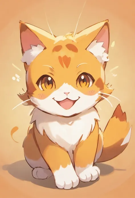 cute cat, cat orange, smile cat