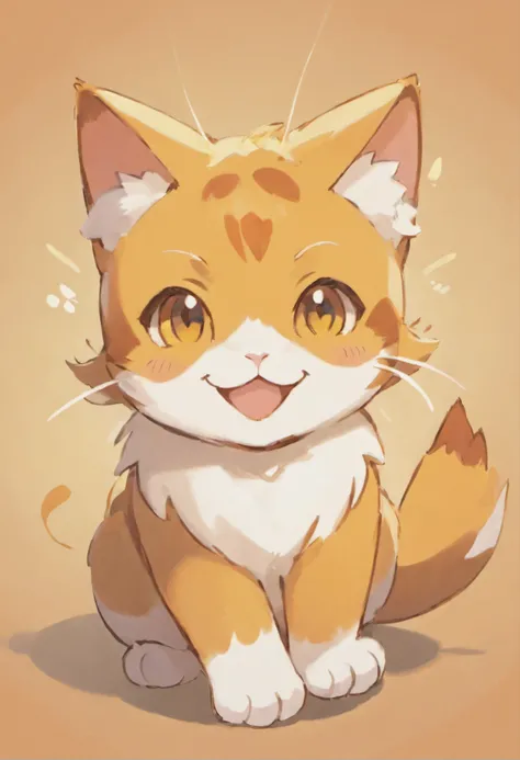 cute cat, cat orange, smile cat