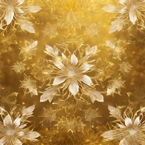 A golden water lily, lotus petals, radiating golden light, Lotus, with lotus flowers, glowing golden aura, a golden halo, soft golden light, glowing delicate flower, lotuses, gold ethereal light, gold flowers, sitting on a lotus flower, gilded lotus prince...