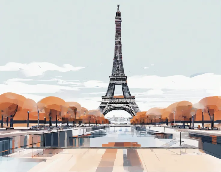 best scenery,Eiffel Tower,Tourist attraction scenery