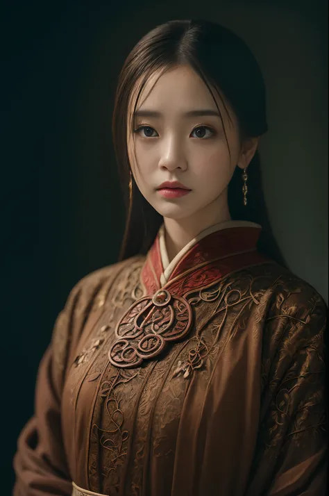 Official Art, Unity 8k wallpaper, super detailed, beautiful, beautiful, masterpiece, best quality,
dark, atmospheric, mystical, romantic, creepy, literature, art, fashion, ming and qing dynasties, decoration, intricate, ironwork, embroidery, contemplation,...