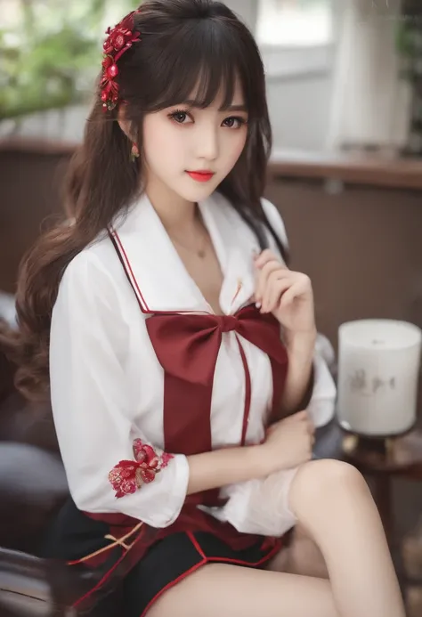 ulzzang -6500-v1.1, (Raw photo:1.2), (Photottorial,:1.4), a beautiful detailed girl, extremely detailed eye and face, beatiful detailed eyes, Ridiculous, unbelievable Ridiculous, huge filesize, ultra-detailliert, hight resolution, ighly detailed, best qual...