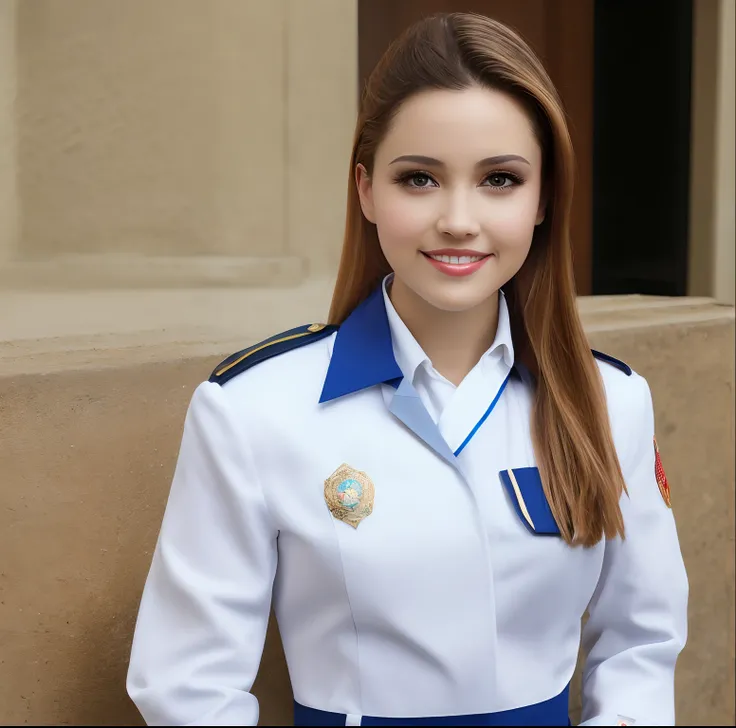 Beauty in uniform